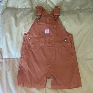 Carhartt canvas bib shortall